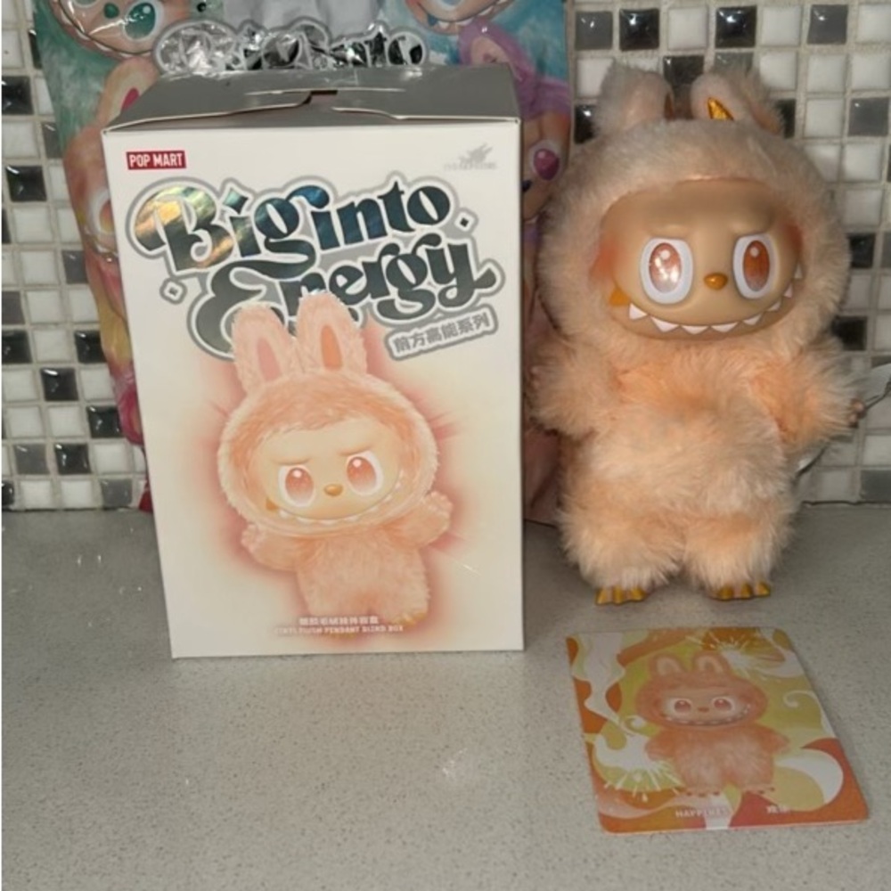 Pop Mart Biginto Energy Plush Toy- Happiness